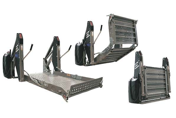 Horizontal Split Platform Lifts for Vehicles