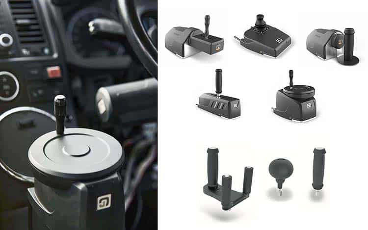 Joysteer 3.0 system controls and handles