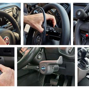 Image with 6 different types of hand controls in a tiled effect