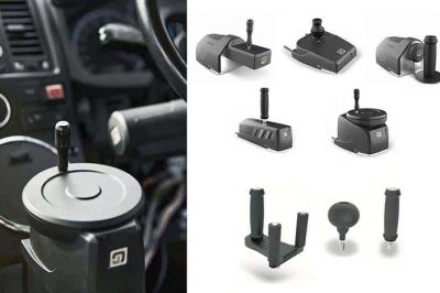 Joysteer 3.0 system controls and handles