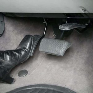 Flip Up Accelerator pedal flipped up